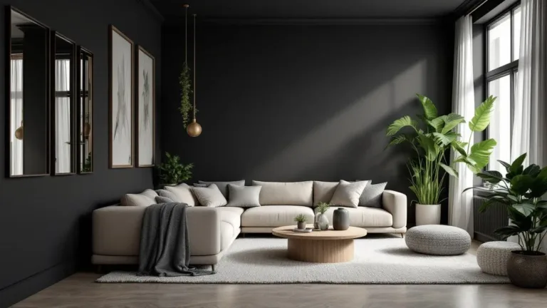 Why dark paint makes small rooms feel bigger and designers finally agree