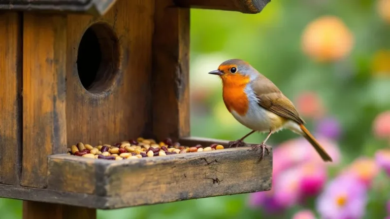 Why robins keep visiting your garden when you put out this cheap food